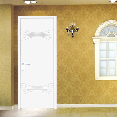瀚森實木復合門WP-004 白色簡約款室內門 復合門十大品牌 